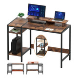 Escritorio Minimalista Computado Modern Para Office 120cm