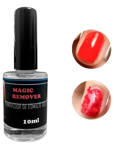 2 Gel Removedor Mágico Para Esmalte Semipermanente 15ml