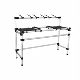 Rack Tubular Titanium Para Kits Dj Toca Discos Mixer Cdjs