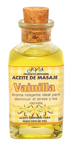 Aceite Para Masaje Vainilla