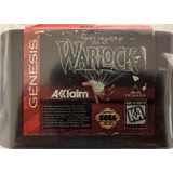 Jogo Warlock Original Sega Genesis, Mega Drive