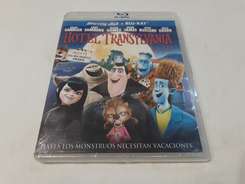 Hotel Transylvania En 3d Blu-ray 3d + Blu-ray 2013 Nuevo Usa