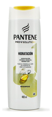 Shampoo Pantene Hidratación Pro-v Solutions 400 Ml Pantene