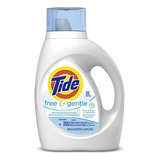 Tide Free&gentle Detergente Liquido Concentrado 1,36 L