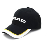 Gorra Excelente Calidad Original Head Negra Regalo Deportiva