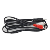 Cable 3.5mm A 2rca/ 1.8 Mts