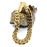 11mm Gold Cuban Chain Necklace For Men Women 14k Real Gold P