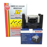 Kit Cable De Bujias Ngk+ Bobina Bosch Vw Fox Suran Trend 