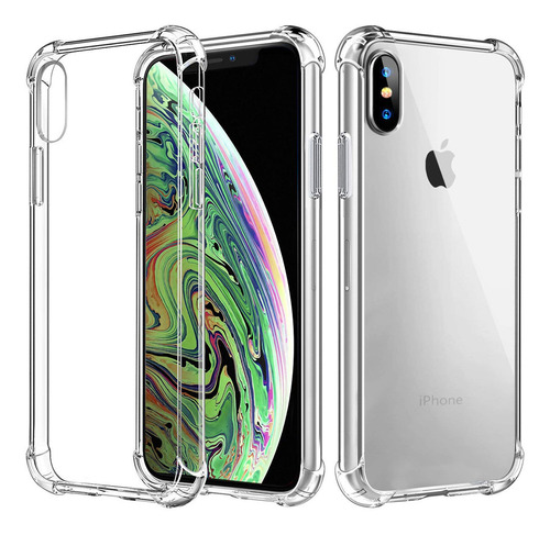 Funda Protector Antishock P/ iPhone XS Max Transparente