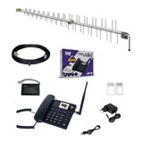 Kit Celular Rural 3g Bedin + Antena + Cabo 15m