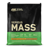 Suplemento En Polvo Optimum Nutrition  Mass Serious Mass Carbohidratos Sabor Chocolate Peanut Butter En Bolsa De 5.44kg