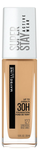 Base Liquida Superstay Foundation Full Coverage 127 Sand Bei