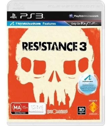  Resistance 3 - Mídia Física Ps3