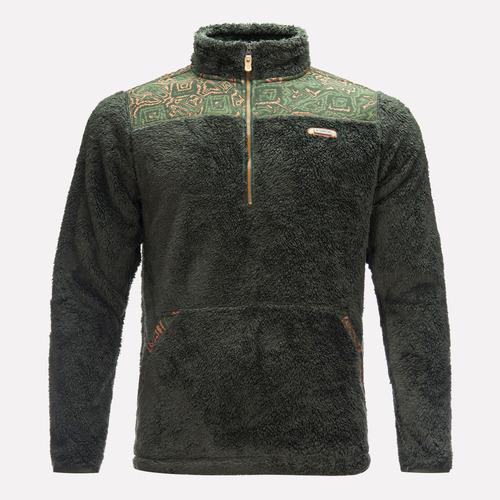 Chaqueta Hombre Lippi Baggy Sweatshirt Verde Oscuro