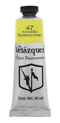 Pintura Al Óleo Amarillo Fluorescente Con 40ml