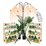 Luz Led Para Cultivo De Plantas Con Soporte, Luz Led De Crec