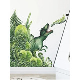 Sticker Pegatina Vinilo De Dinosaurio T-rex Decorar En Pared