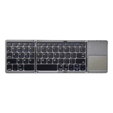 Gh Teclado Plegable Triple Bluetooth Español Con Panel