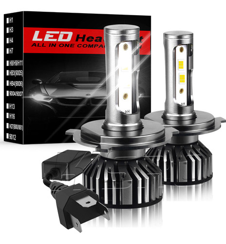 Focos Led Para Moto Bajaj Pulsar Rs 200 60000lm Canbus 200w