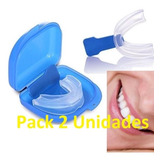 Pack 2 Placa Dental Contra Bruxismo Antirronquido