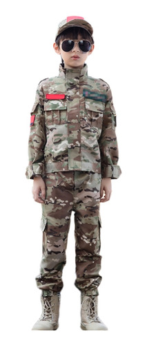 Traje De Camuflaje Para Niños Ropa De Entrenamiento De Las