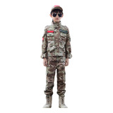 Traje De Camuflaje Para Niños Ropa De Entrenamiento De Las