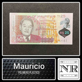 Mauricio - 25  Rupees - 2013 - P #64 - África - Plástico