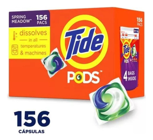 Detergente Tide Pods X  156 Und - L a $209900