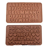 Moldes De Silicona Con Letras De Chocolate Molde De Caramelo
