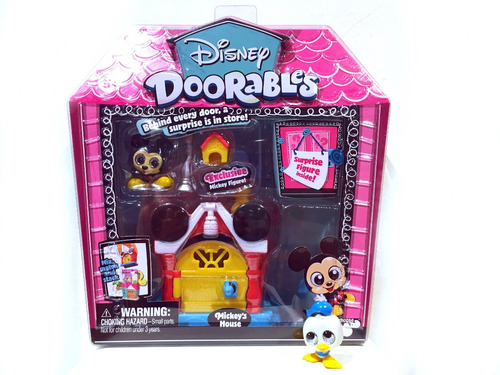 Disney Doorables Super Playset - Mickey Mouse + Pato Donald 