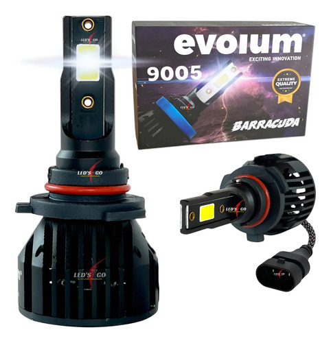 Focos Led Para Auto Kit 11000lm Luces Faros Carro Luz Hiper