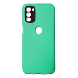 Funda Silicona Y Vidrio Incorporadpara Cámara Para Moto G41