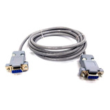 Cabo Serial Mtv1-pc Rs-232 Db9 Fêmea P/ Db9 Fêmea 7,60 Mts