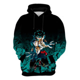 Blusa Moletom Boku No Hero Izuku Midoriya Anime Full 0135