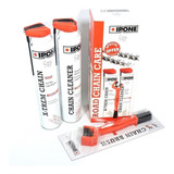 Kit Ipone Limpieza + Lubricante + Cepillo Cadena Bagattini