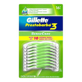 Rastrillos Desechables Gillette Prestobarba 3 Con 16 Piezas