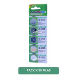 Pack X 50 Pilas Cr2025 Litio 3v Pc Alarma Reloj Balanza 