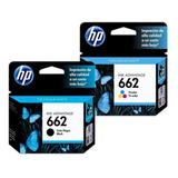 Cartuchos 662 N Y C Originales Para Hp 2515 1515 3545 2545