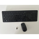 Kit Teclado Y Mouse Dell Km636 Inalámbrico Español