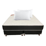 Combo Sommier Piero Foam Queen 190 X 160 + Dos Almohadas