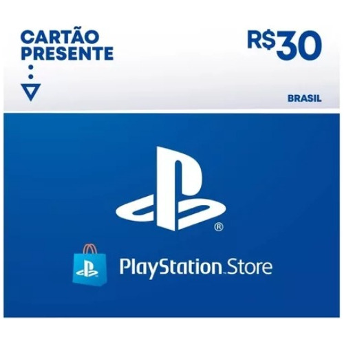 Cartão Playstation Store (psn) - Brasileira R$ 30,00
