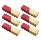 Cajas De Caramelos Con Forma De Lápiz Labial Rojo, Paquete D