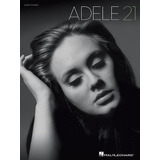 Libro De Partituras Adele: 21 Piano Fácil Versión En