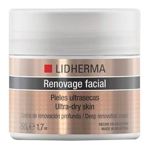 Renovage Facial Pieles Ultrasecas Crema Hidratante Lidherma