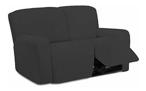 Funda Elastica Microfibra Sofa Reclinable 2 Cuerpos 6 Piezas