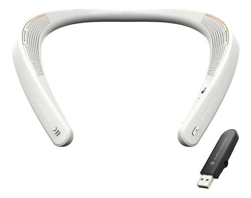 My Theatre Parlante Bluetooth Con Banda Para Cuello Blanco