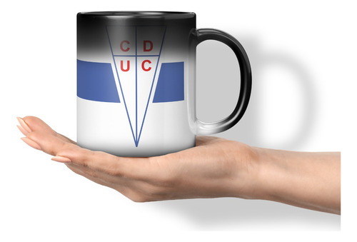 Taza Magica Cambia Color Universidad Catolica 11 Onzas