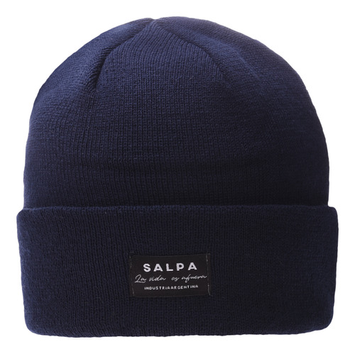 Gorro Salpa De Lana Azul Marino