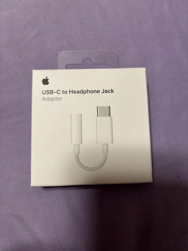 Usb-c A Audífonos 3.5 Original De Apple Casi Nuevo