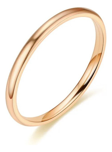 Anillo Fino De Acero Inoxidable Para Mujeres Y Hombres, Muy